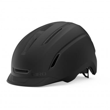 Caden II LED bike helmet - matte black