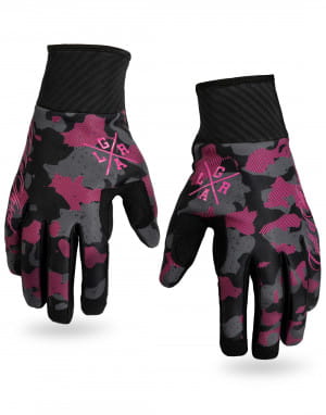 Winter Gloves Pink Camo
