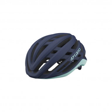 Agilis Dames Fietshelm - Zwart/Turquoise