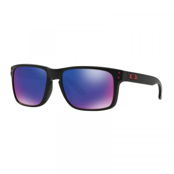 Holbrook Sunglasses Matt Black - Positive Red Iridium