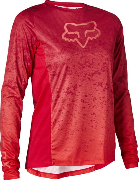 JERSEY LUNAR DEFEND LS Mujer - Berry Punch