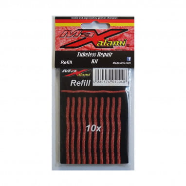Tyre patches - The racing sausage - 10 pieces - Refill set