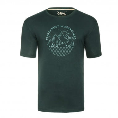 T-Shirt Graveliers - Vert