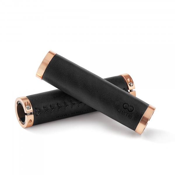 Handy Grips Standard Grips en cuir - noir