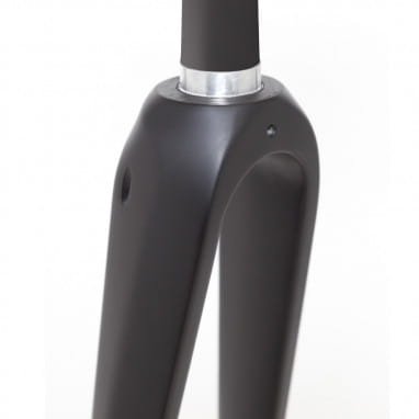 Futura Gravel Carbon vork - taps toelopend 1 1/8 - 1 1/4 inch - zwart