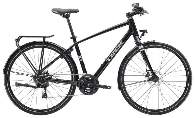 Dual Sport 3 Equipped Matte Trek Black City bikes men Citybikes Bikes BMO Bike Mailorder EN