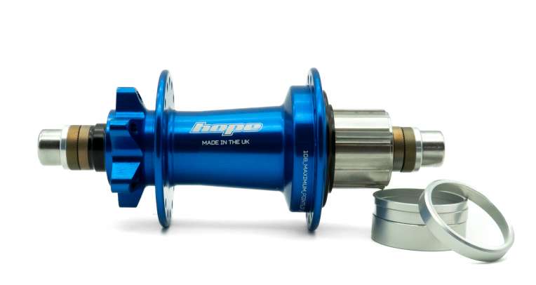 Pro 5 Trial Singlespeed rear hub blue 32 hole 135 mm Bolt In