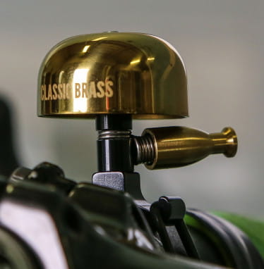 Classic brass bell - gold