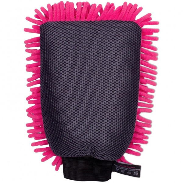 Microfibre Wash Mitt Waschhandschuh - pink