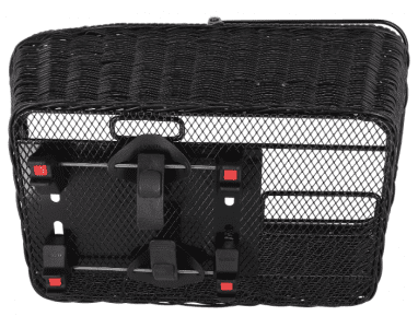 KLICKfix HR basket Structura GT 18 L, with basket clip - black