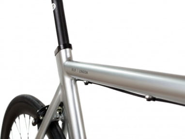 La Piovra ATK Fixie/Singlespeed Bike - poliert silber