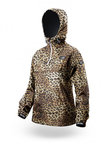 Giacca a vento donna Anorak Leopard