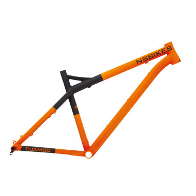 Eccentric Djambo 650B Plus Hardtail Trail Rahmen - Orange