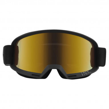 Hack Racing Goggles verspiegelt - Schwarz/Gold