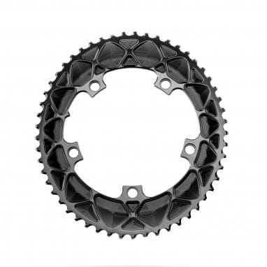 Shimano Road Kettenblatt - Oval - 130 BCD 5-loch - schwarz