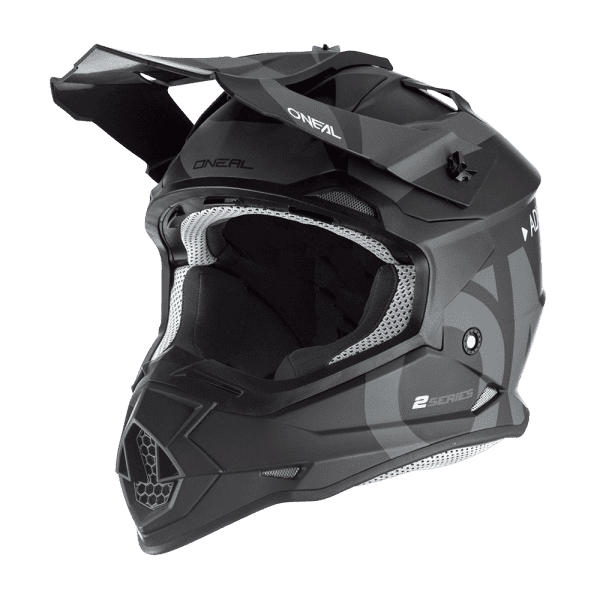 2SRS Helm SLICK zwart/grijs