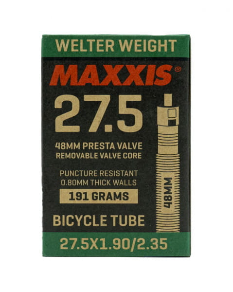 Welter Weight Schlauch 27,5 x 1,9/2,35 Zoll - 48 mm Presta (SV)