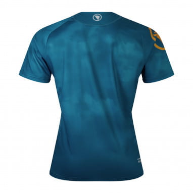 T-shirt Cloud LTD - Bleu acier