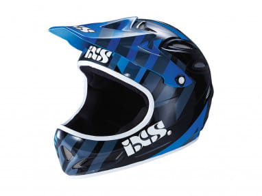 Phobos 5.2 Fullface Helm Black/Blue -SALE-