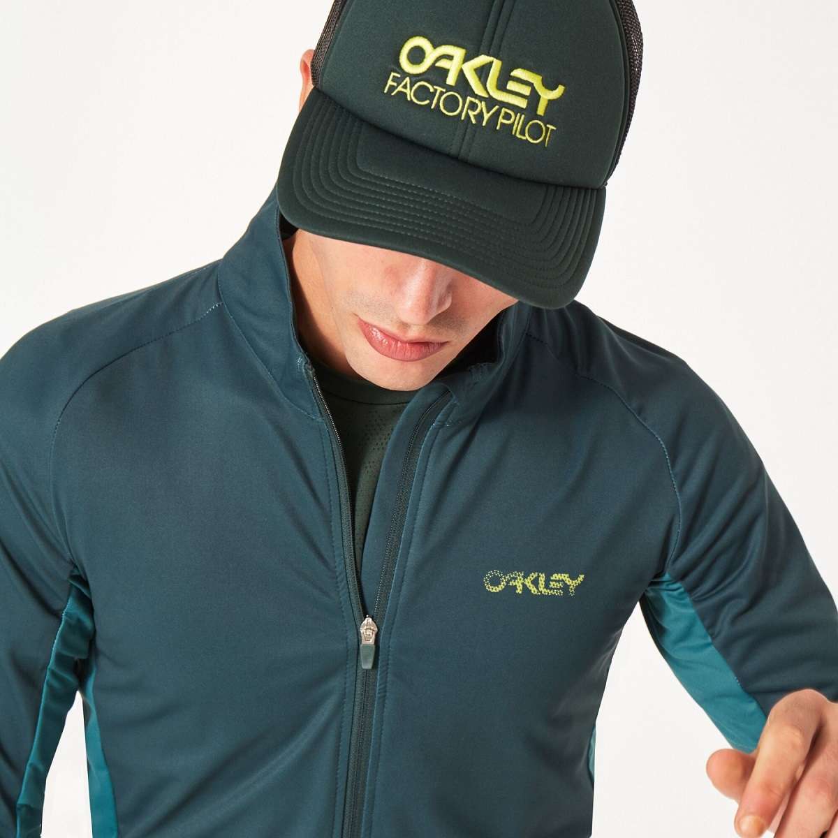Oakley Elements Thermal Jersey - Hunter Green | Mountain
