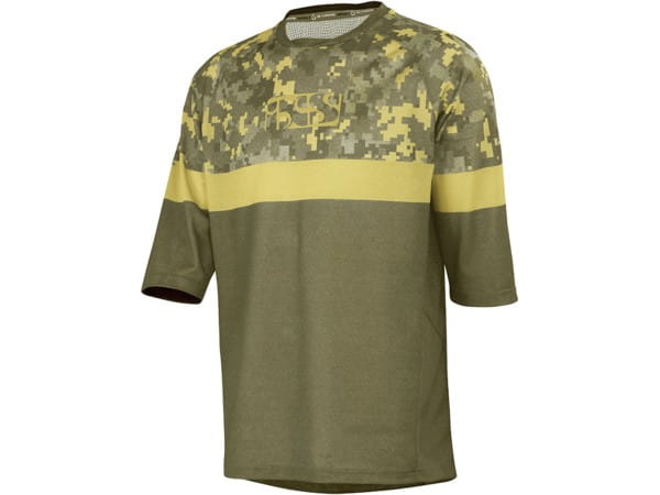 Carve Air Jersey - Olive Green/Camo - 3/4