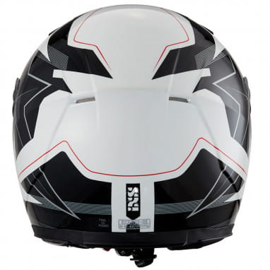 135 KID 2.0 helmet - white-black-red