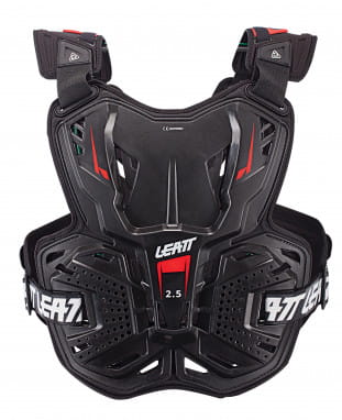 Chest Protector 2.5 - Schwarz/Rot