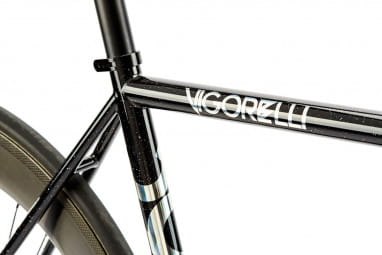 Vigorelli Track Staal - Frame Kit - Zwart