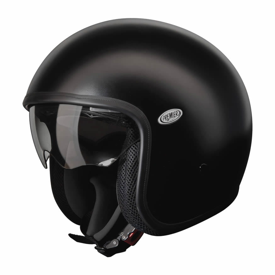 Jethelm Vintage U9 BM - schwarz | Jet helmets motorcycle | Motorcycle ...