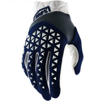 Airmatic Gloves - Blue/Grey/White