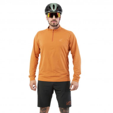 Maillot Stormchaser LS - Naranja