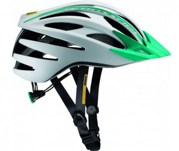 Crossride SL Elite Damen MTB Helm - Weiss/Moorea Blau