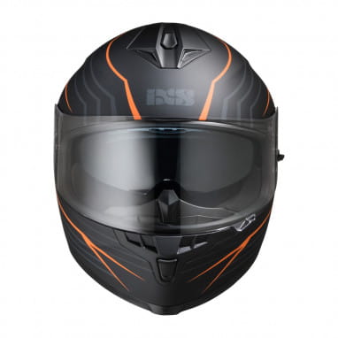 Full face helmet iXS1100 2.1 black-orange matt