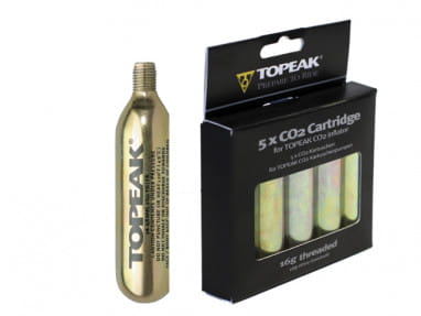 Co2 cartridges with thread - Suitable for Co2-Bra