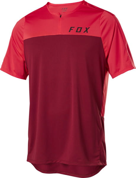 Flexair Ritsshirt - Rood