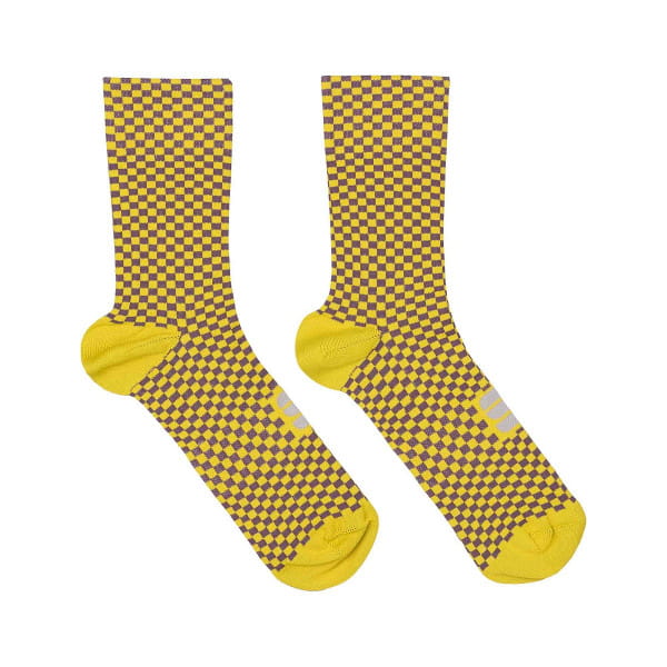 Checkmate Socks - Masala Mauve