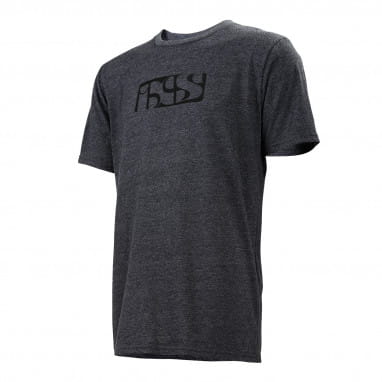 Brand T-Shirt mit iXS-Logo - Grau