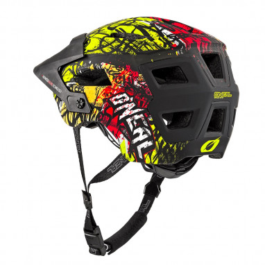 Defender 2.0 Vandal All Mountain Helm - orange/neon yellow