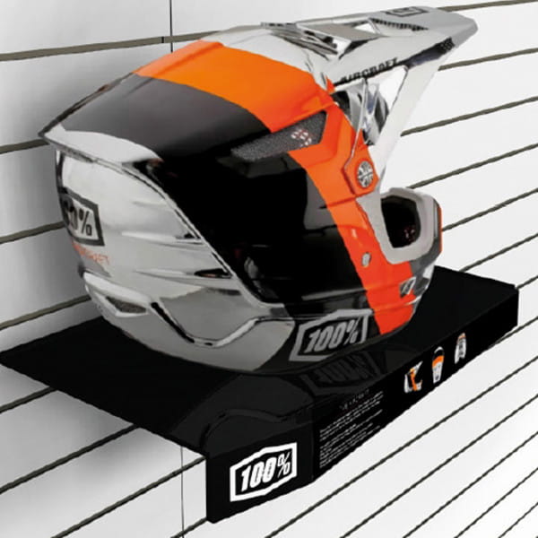 Slatwall Fixture - Helmet Shelf