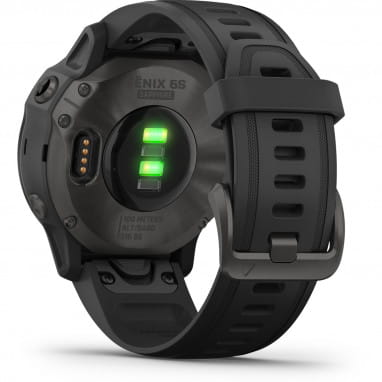 FENIX 6S Sapphire - Montre-bracelet GPS - Noir/Gris