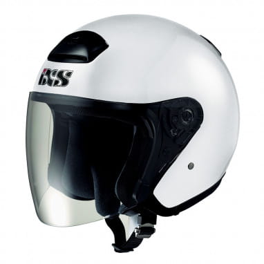 HX 118 motorcycle helmet white