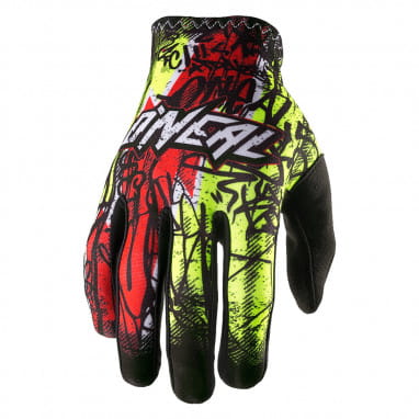Matrix Glove Vandal Handschuh - neon yellow/red
