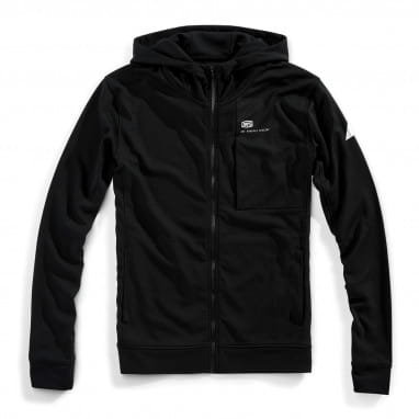 Regent Full-Zip hooded tech fleece - Black