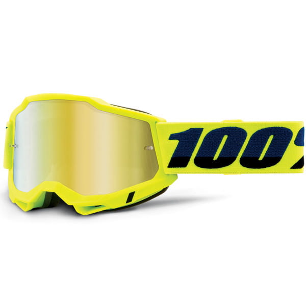 Accuri Gen.2 Anti Fog Mirror Goggles - Neon/Yellow
