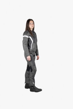 Sport ladies jacket Trigonis-Air dark gray-grey-white