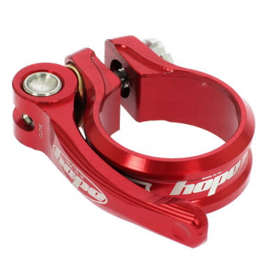 Seat clamp QR - red