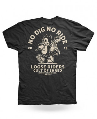 Lifestyle Heren T-shirts - Cult Cat - zwart