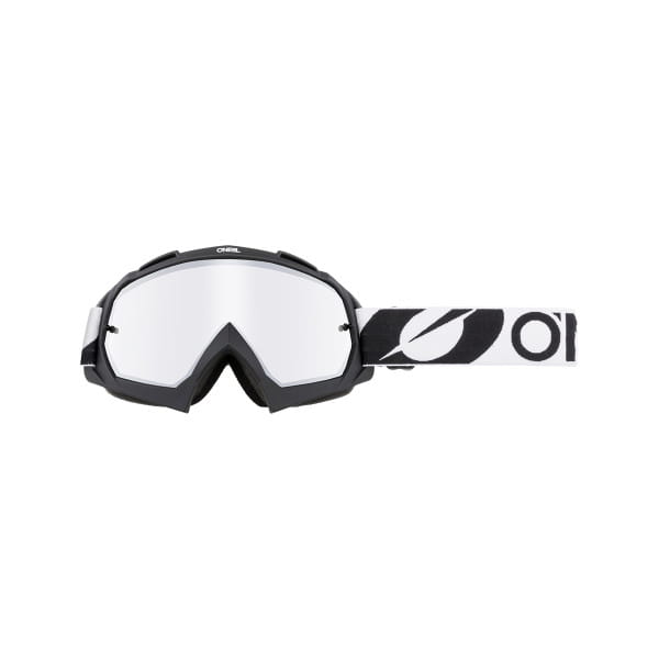 B-10 Twoface - Silver Mirrored - Goggle - Black