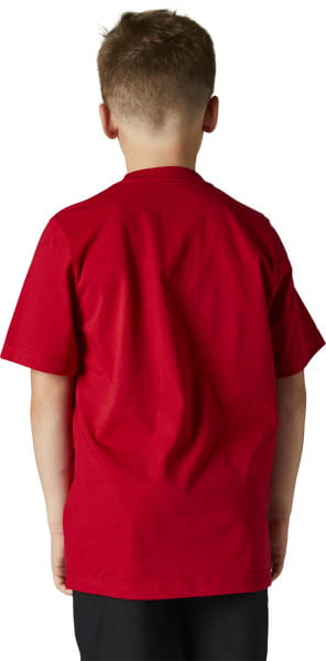Tee Youth Pinnacle SS Flame Red