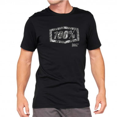 Essential - T-Shirt - Zwarte Slang - Zwart/Wit